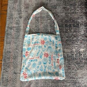Free People Seashell Print Tote Bag